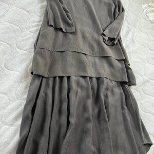 Chalet Gray Tunic and Skirt